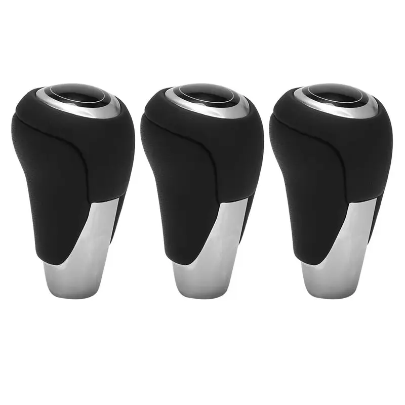 3X Car Automatic Gear Shift Knob Leather Shift Lever For Mazda 3 5 8 MX-5 CX-5 CX-7 CX-9
