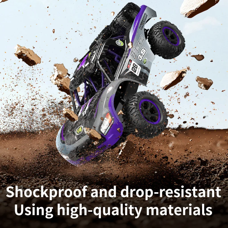 RC Q229 Off Road Remote Control Car 4WD Climbing Truck Anti Collision Waterproof Electric Vehicle Kids Outdoor Toy