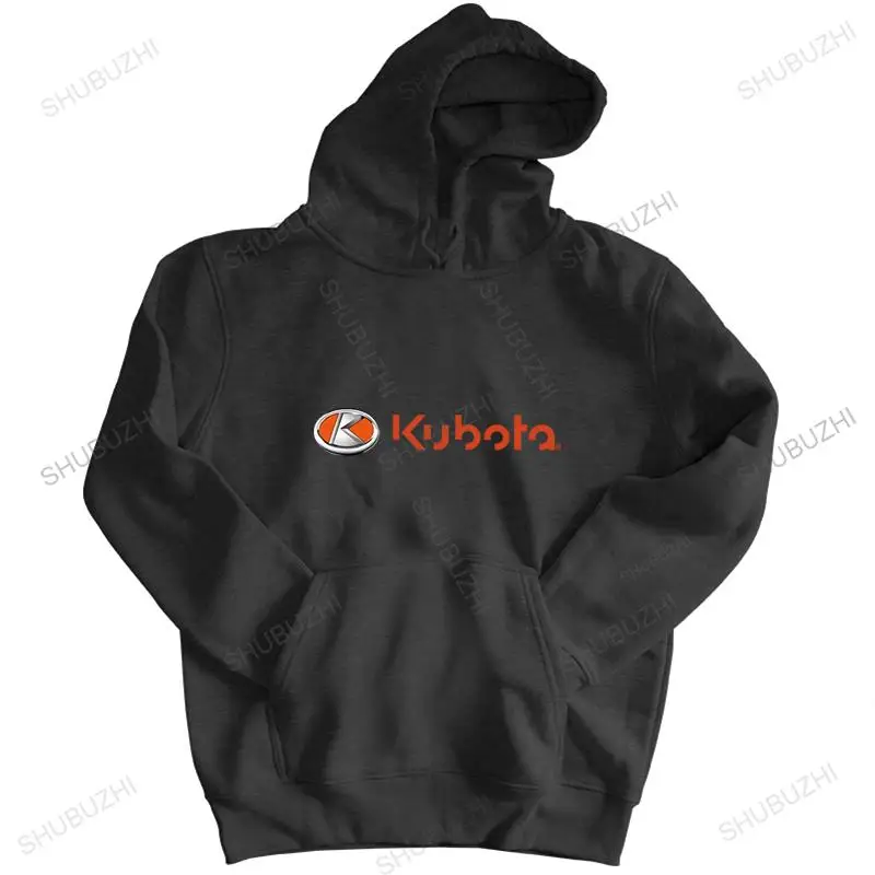 men's spring jacket hooded black pullover Kubota 2 New Hot Sale Black Men hoodie Cotton Printed Hipster autumn warm sweathsirt