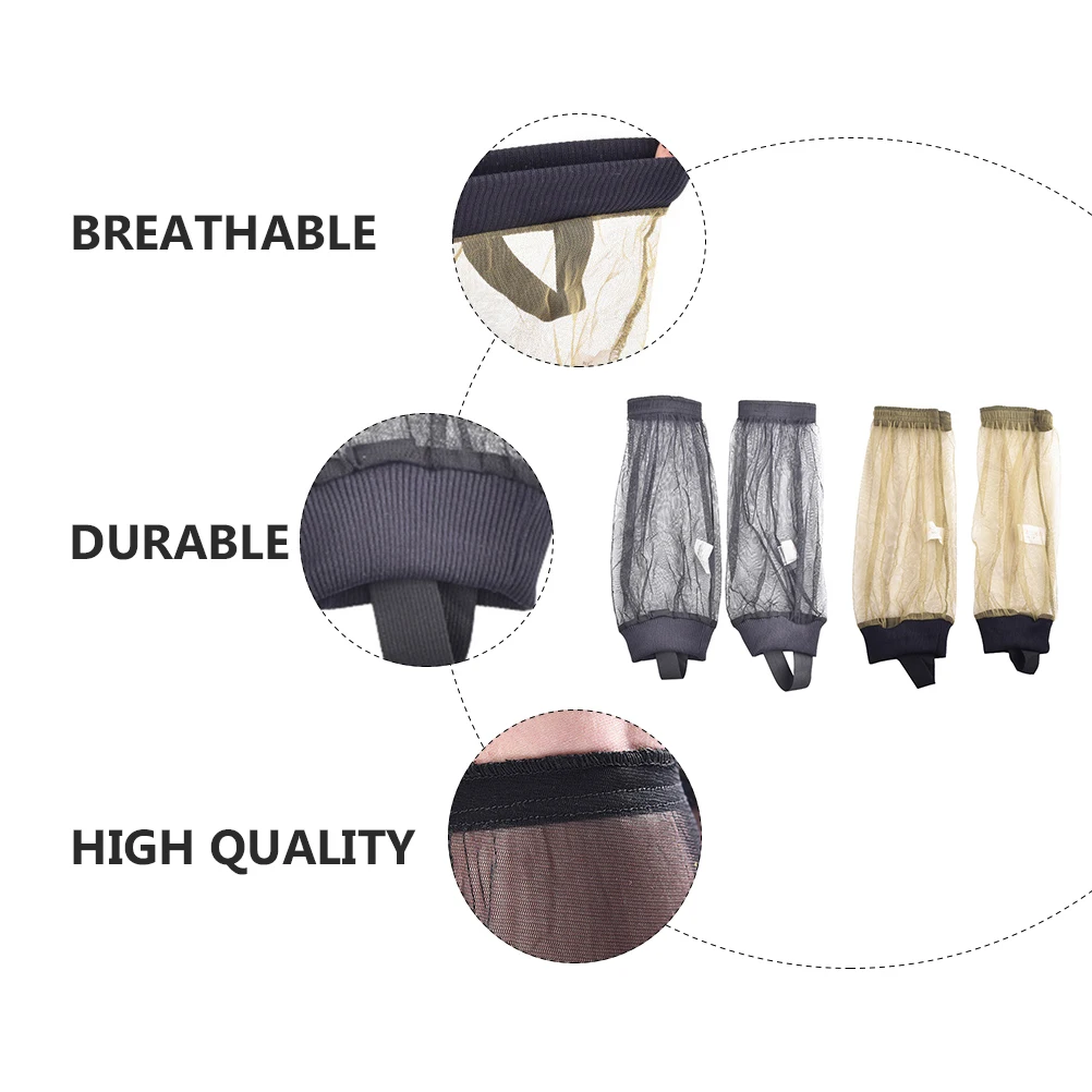 

Bite Proof Anti Mosquito Socks 2Pairs Outdoor Insect Protection Leg Cover Breathable Foot Cover for Garden Use