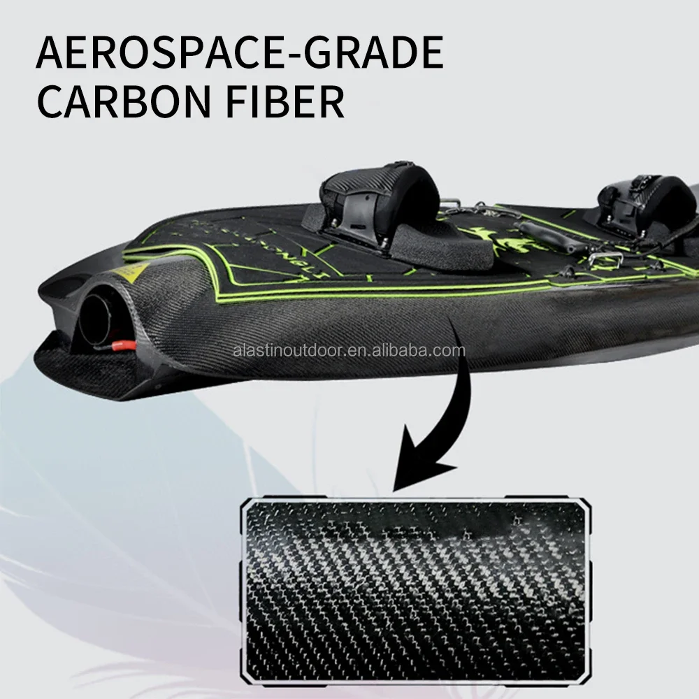 Carbon Fiber Electric Power Motorized Jet Surfboard Adult High Speed Water Ski Surfing Sports Equipment