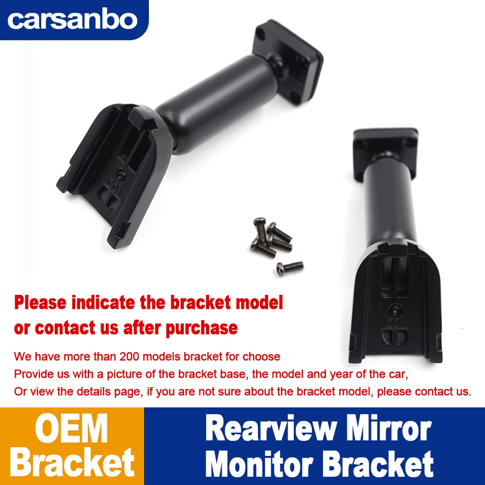Carsanbo Car Rearview Mirror Bracket Base Bracket Car OEM Rearview Mirror Monitor Accessories