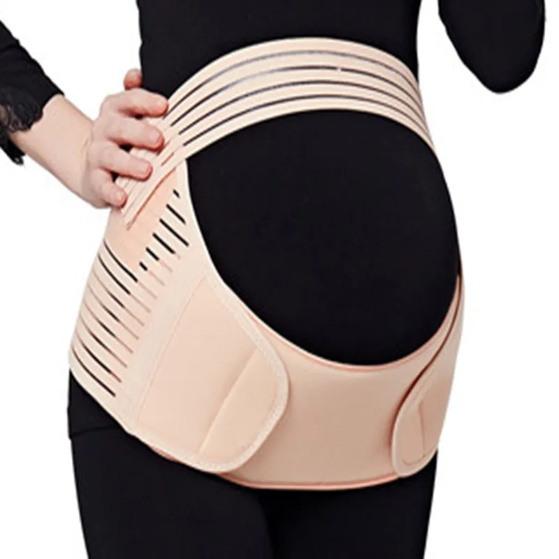 Prenatal Adjustable Belly Support Belt Pubic Pain Waist Support Belt for Pregnant Women with Breathable Support Belly Belt