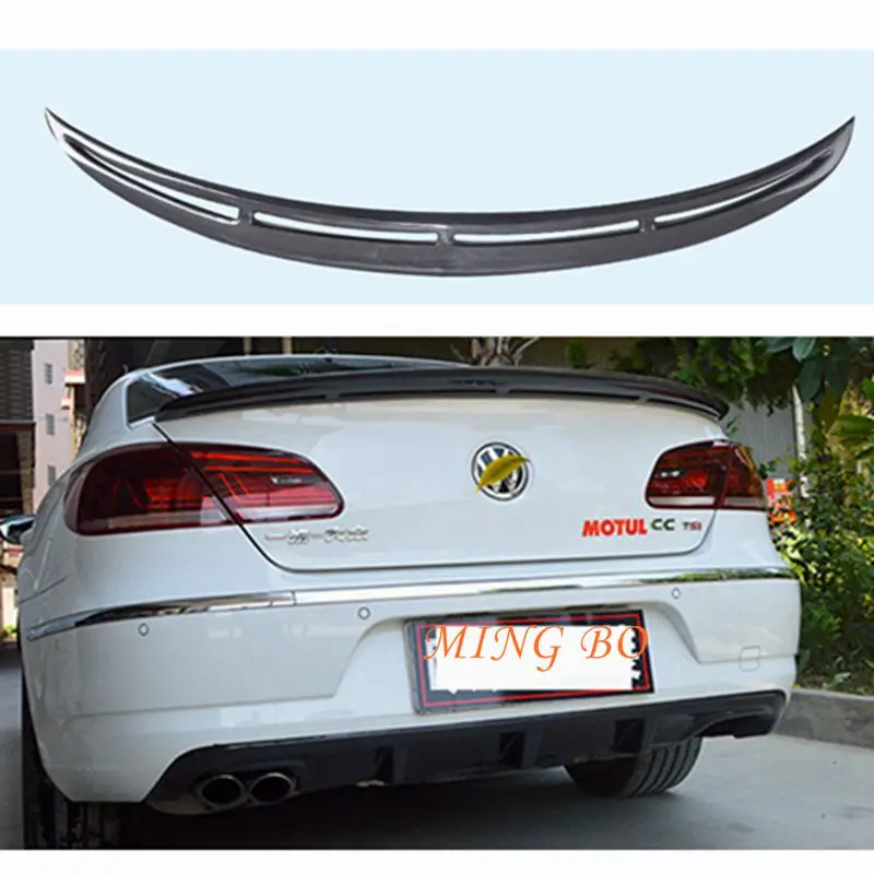 

FOR Volkswagen Passat CC 2009 2010 2011 2012 2013 2014 2015 2016 2017 2018 K Style Carbon Fiber FRP Rear Spoiler Trunk Wing