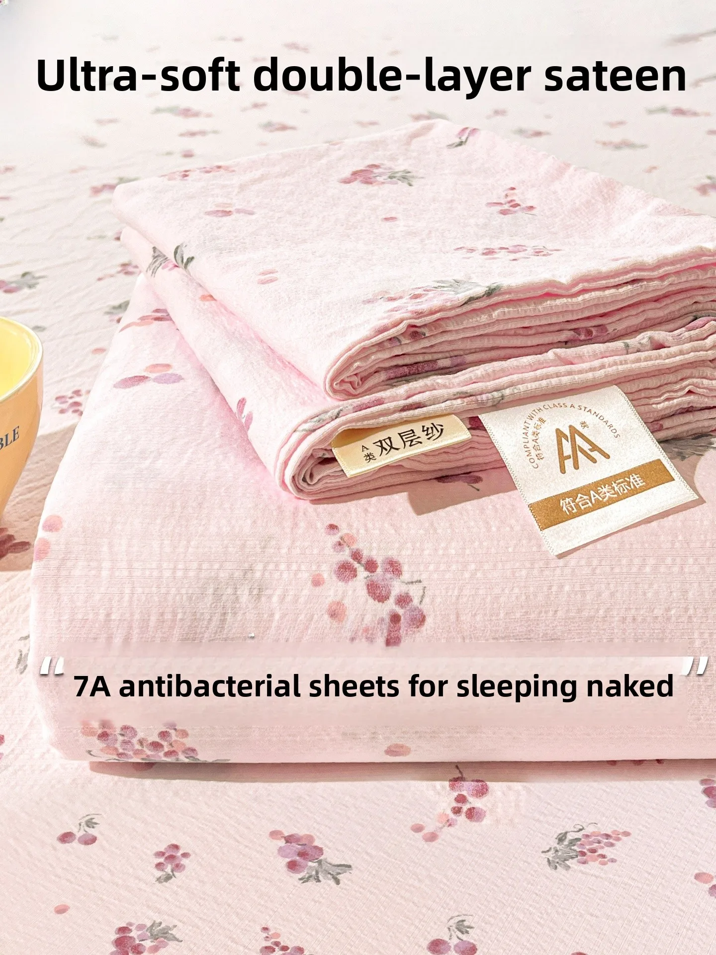 

Комплект постельного белья из двухслойного стираного хлопка: простыня, пододеяльник, наволочка (3 предмета), не чистый хлопок, для односпальной кровати/общежития