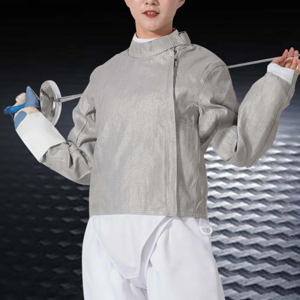 Fencing Conductive Clothes 30#–60# 110–190cm 350N  Metal Uniform For  Fencing Foil Training Clothes Replace Accessories