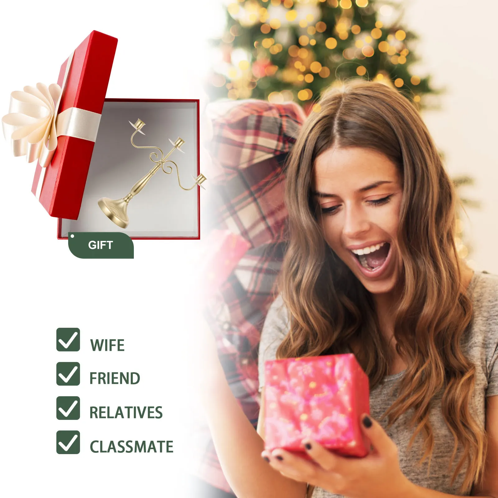 

Metal Candlestick Vintage Multi-Head Candelabrum For Home Decor Wedding Party Holder Iron Desktop Adornment