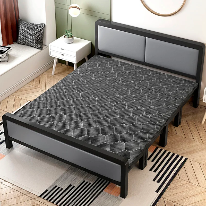 Foldable Luxury Bed Sofa Children Modern Double Space Saving Bed King Size Metal Adults Cama Dobravel Portatil Home Furnitures