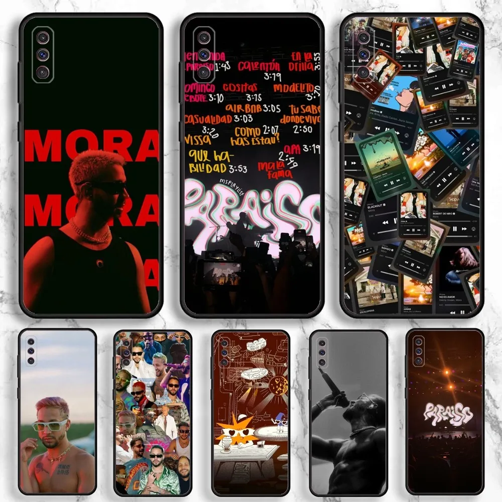 Mora Paraiso Singer Phone Case For Samsung Galaxy A13,A21s,A22,A31,A32,A52,A53,A71,A80,A91 Soft Black Phone Cover