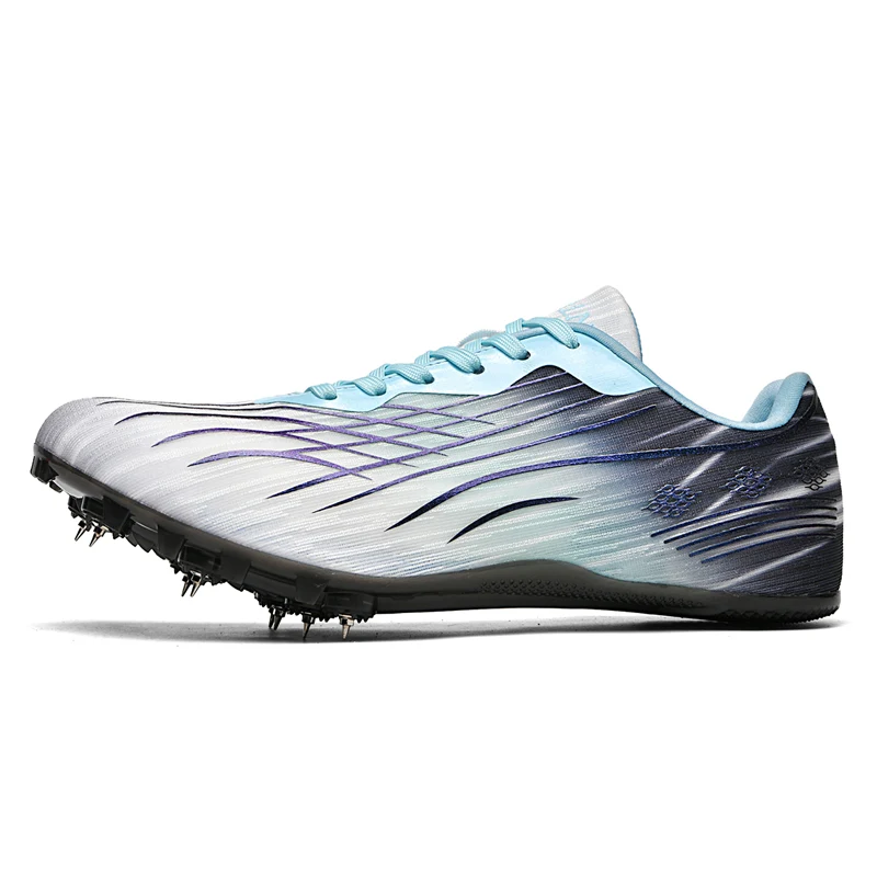 

Новые мужские и женские легкоатлетические кроссовки с заклепками для спринту, препятствий, прыжков в длину, полевых тренировок и соревнований.