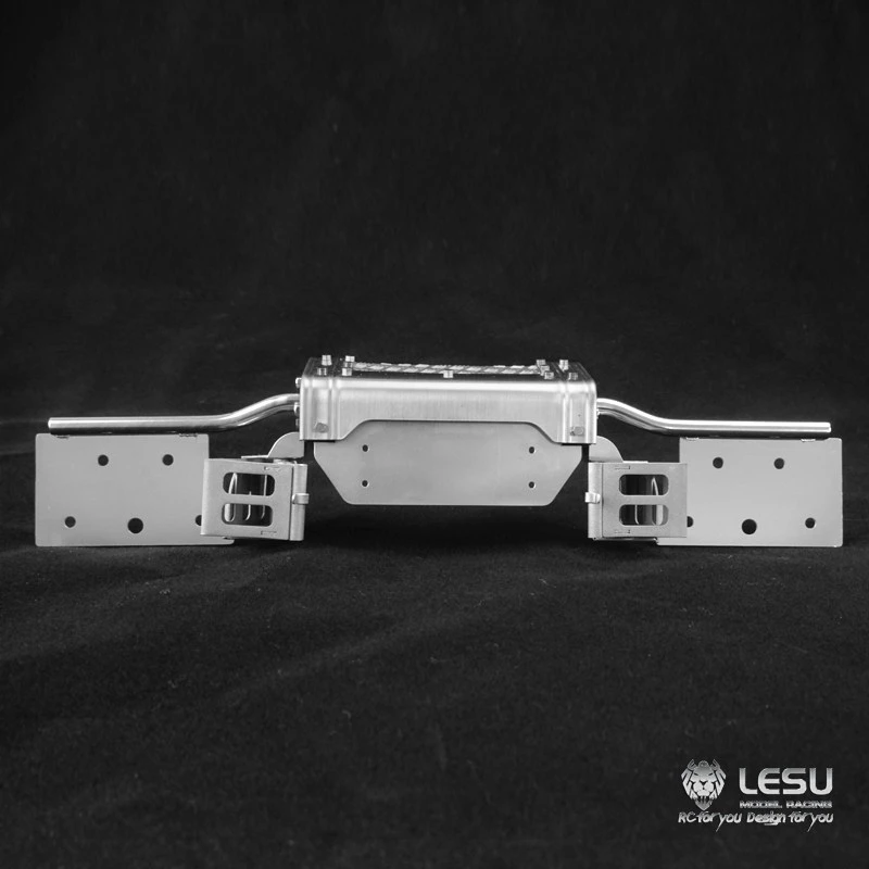 RC LESU 1/14 Metall-Heckträger- und Rücklicht-Set für Tamiya Hydraulikbagger, Lader, Muldenkipper und VOLVO-Anhänger, DIY-Ersatzteile – Detail 5