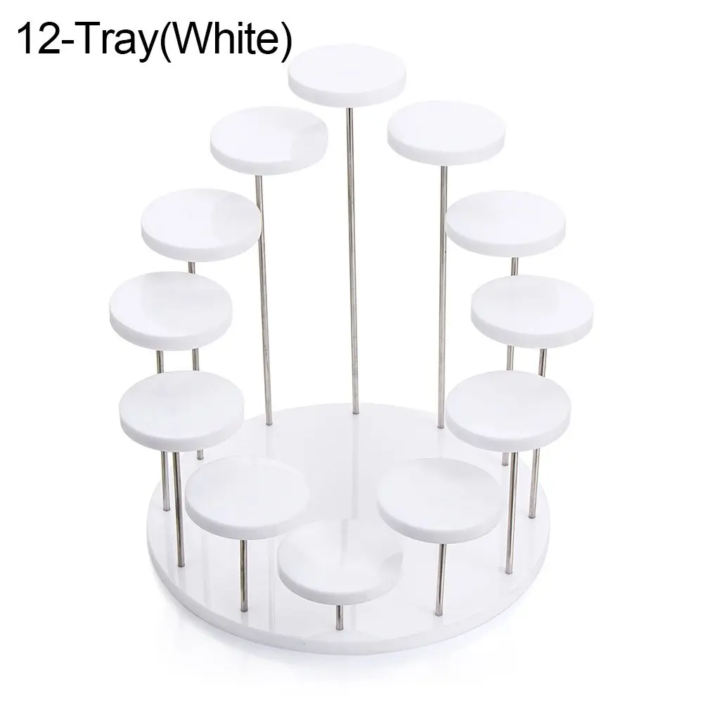 Party Decor Showcase Holder Jewelry Organizer Storage Rack Cupcake Stand Acrylic Display Stand