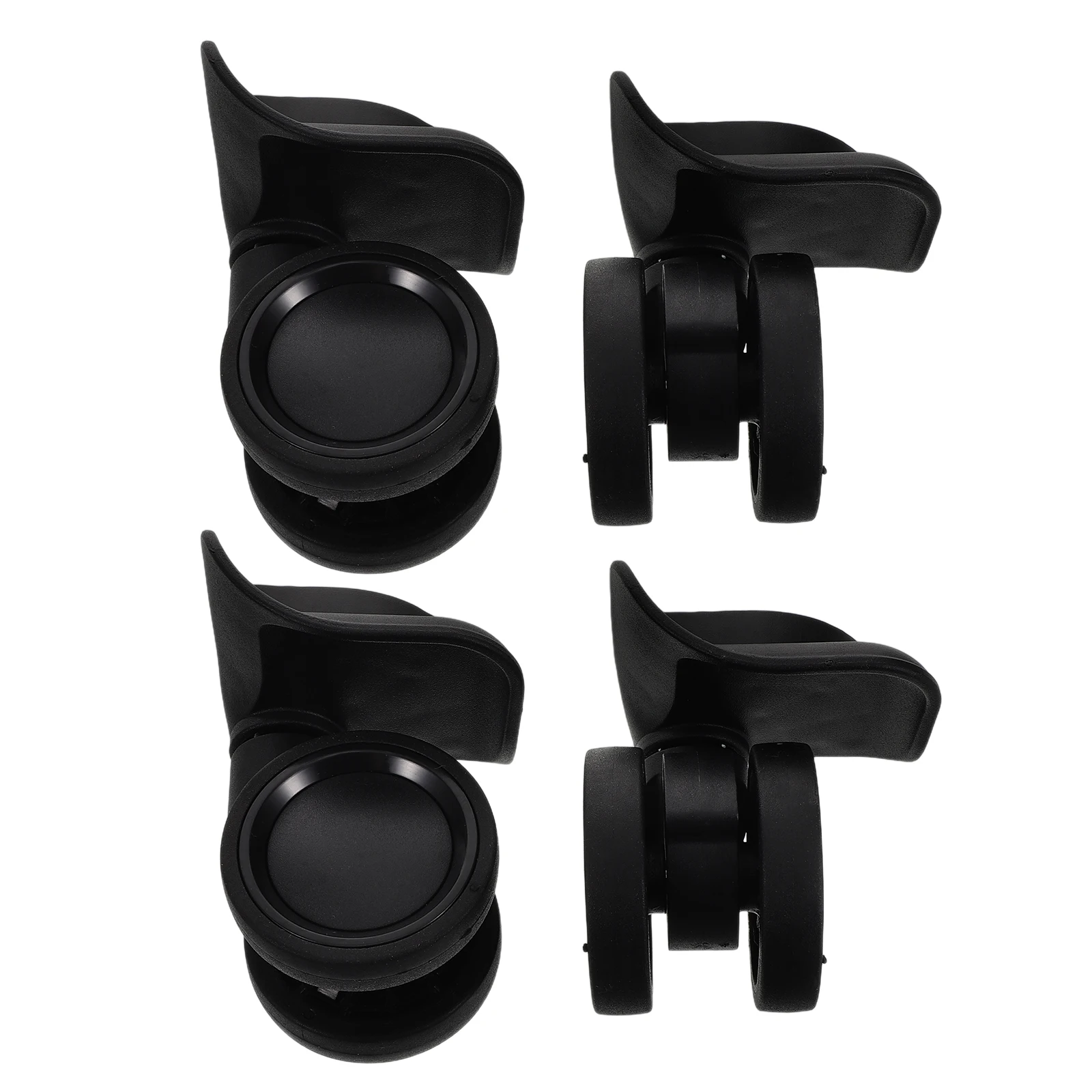 

4pcs Spinner Replacement Wheels Luggage Wheels Suitcase Universal Plastic Durable 360Degree Swivel Easy Wide Trunk