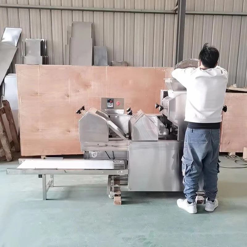 High Quality Noodle Machine with Cutter Cold Noodle Machine Mt5 250 Mt6 260 Noodles Machine