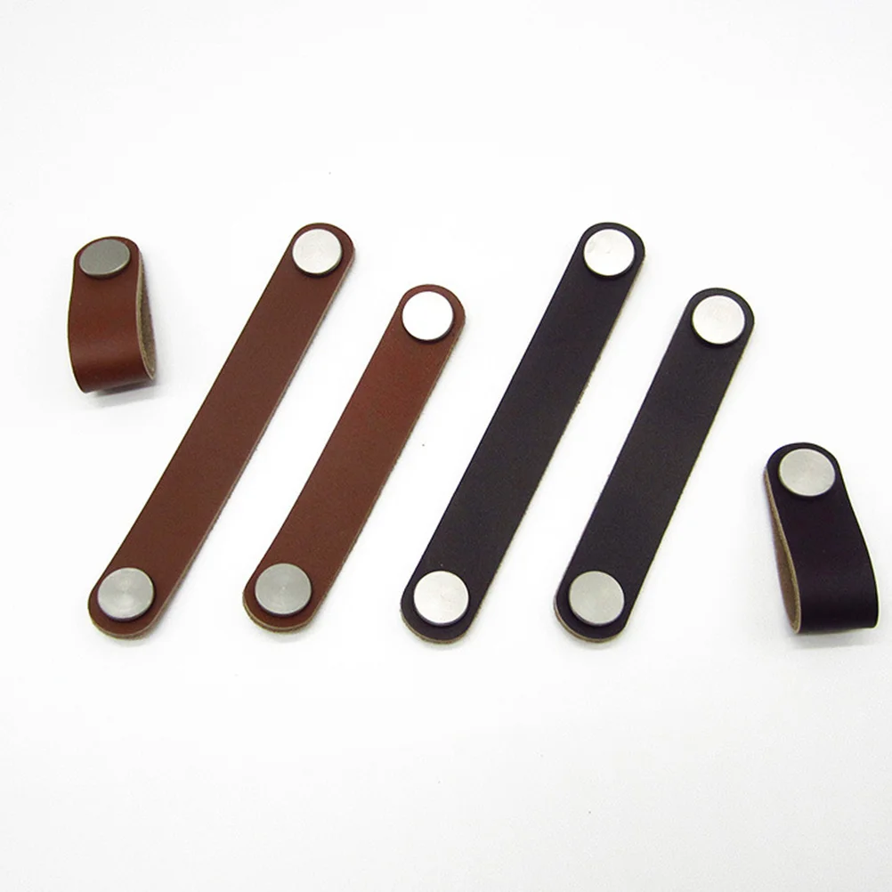 

Drawer Cabinet Handle Minimalist Wardrobe Pull Black 8006 Single Hole Exotic Style Modern Home Decoration