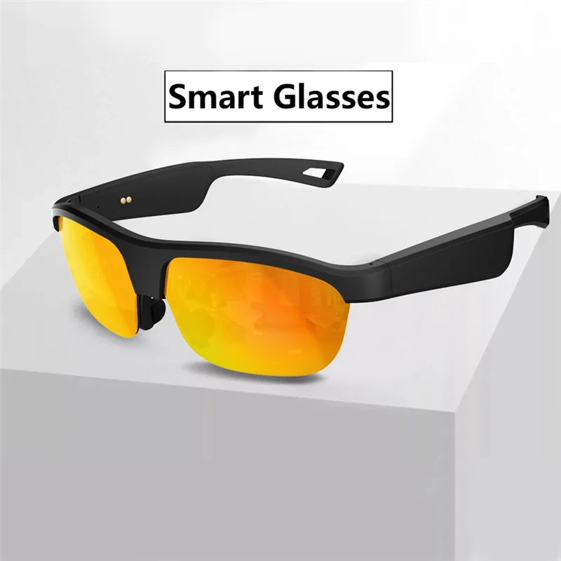 Okulary Bluetooth A37T-Smart z Asystentem Głosowym, Odtwarzaniem Muzyki, Inteligentne Okulary Sportowe z Polaryzacją
