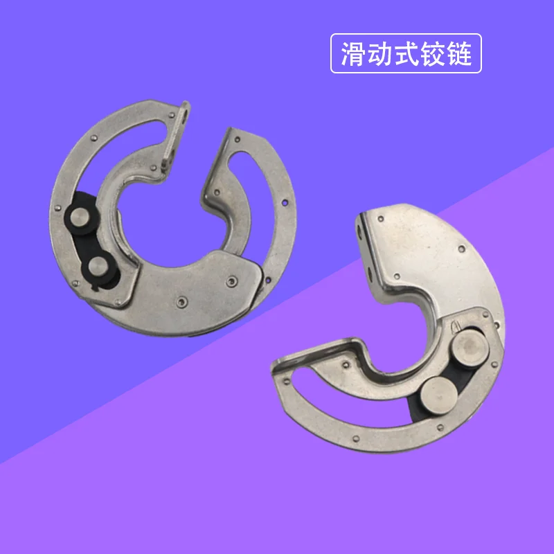 

Stainless Steel Limited Opening Concealed Hinge With Fan Shaped Sliding Pivot For Rotating Door Hinge