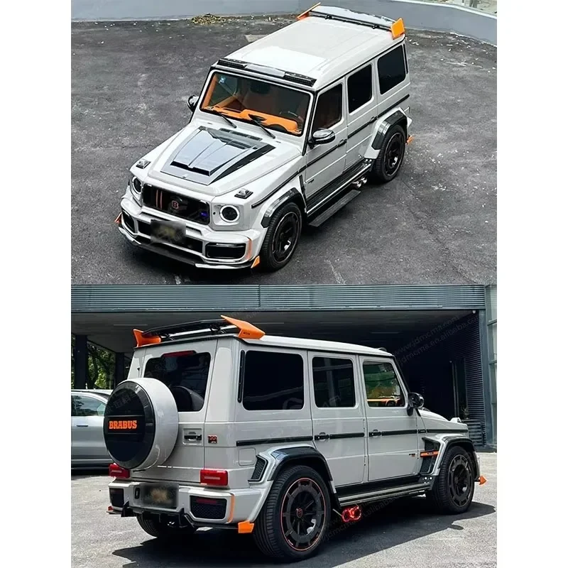 Luxury B-style G800 G900 Rocket set Dry carbon material Exterior Interior Kit For G class Gwagon G500 G63 W463 W464