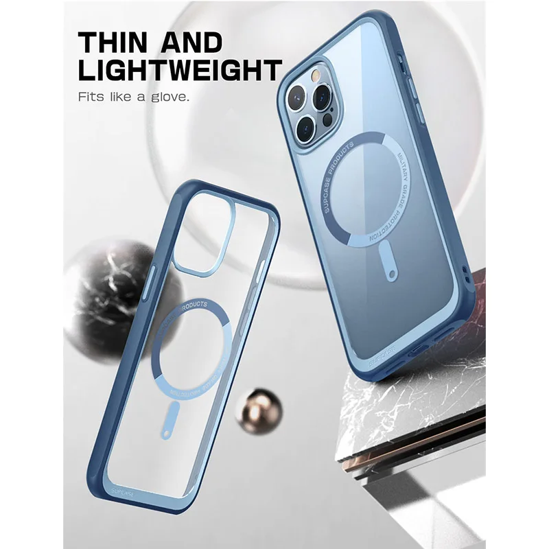 Zdjęcie 4: SUPCASE Etui na iPhone'a 13 Pro Max 6,7 cala (2021) UB Mag Series Premium Hybrid Protective Clear Case Kompatybilne with MagSafe