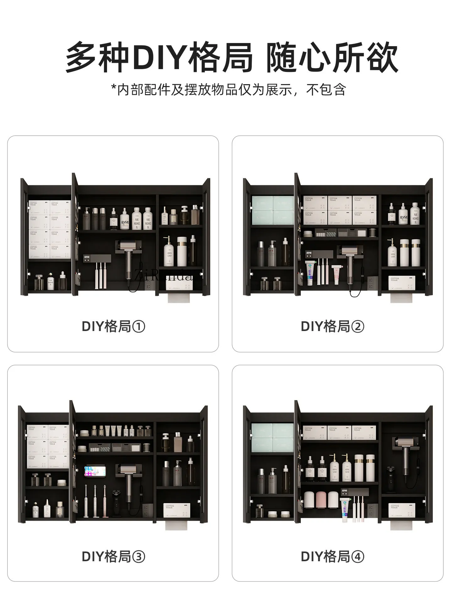 

French retro bathroom cabinet combination bathroom ceramic integrated basin toilet cabinet