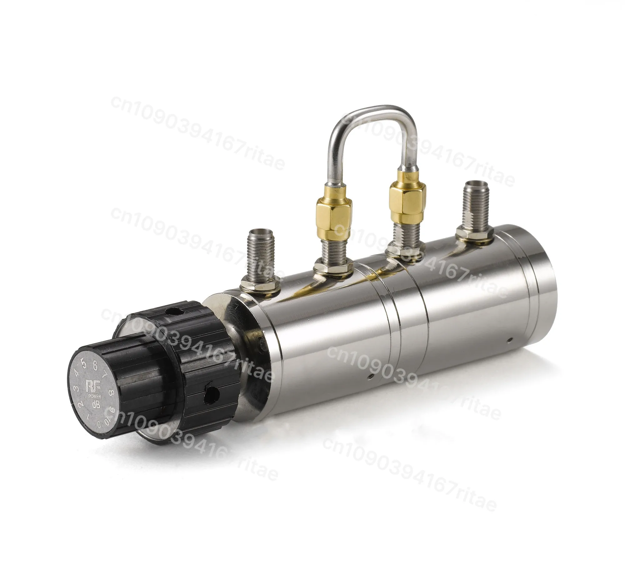 

2W rotary attenuator 90dB, attenuation step is 1dB, 6G SMA female series stepping variable attenuator
