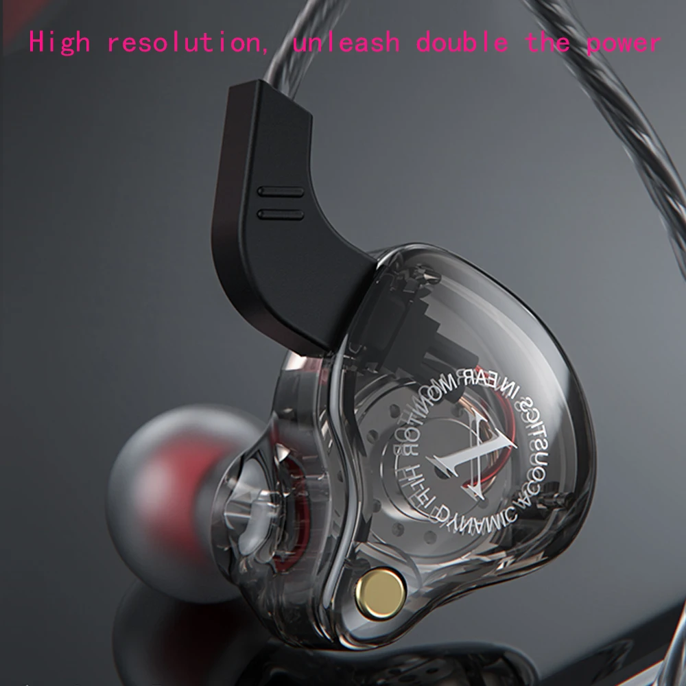 New Sports Earphones HIFI Bass Wired in-Ear Headset Game Subwoofer Mobile Phone Headset In Ear Common Headset X2