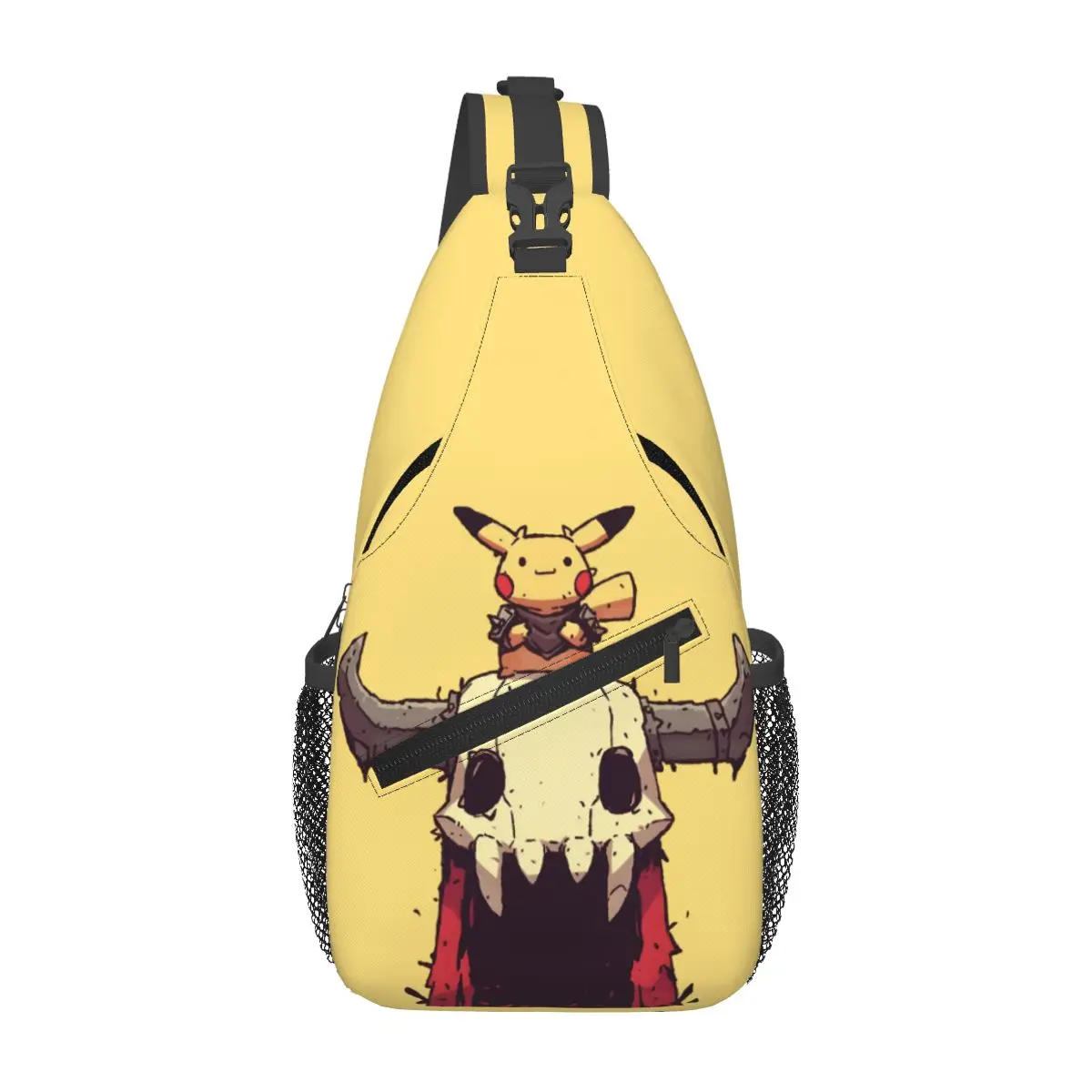 

Custom Bikachus Shoulder Crossbody Chest Backpack Cycling Shoulder Chest Bags Sling Bag Series Video Games Shoulder Backpack