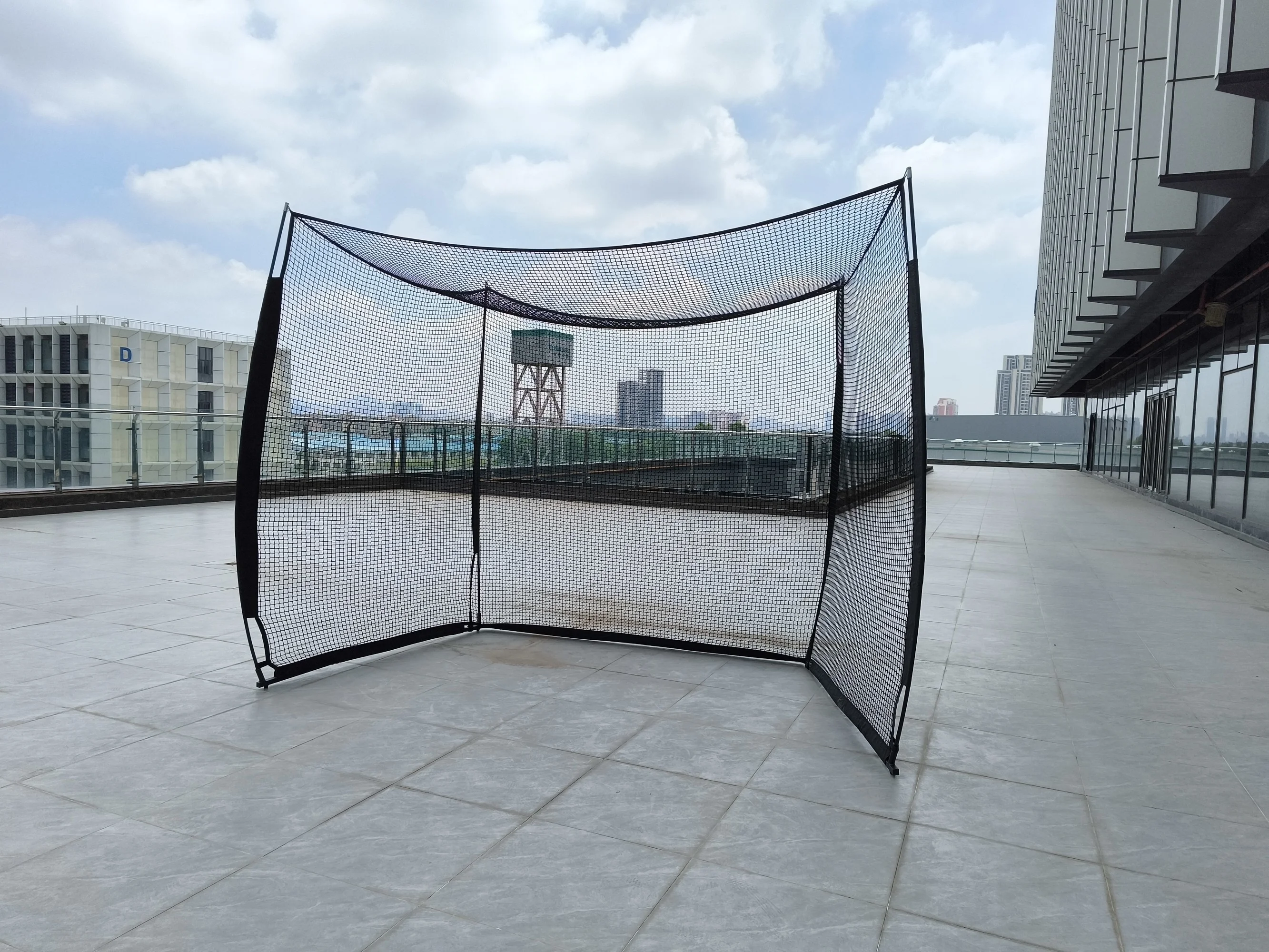 

Классическая складная клетка для тренировок по гольфу 10 х 8 футов с ударным экраном