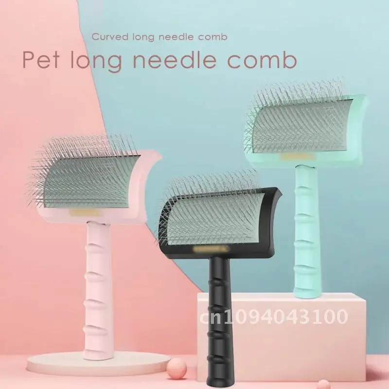 

Dog Slicker Brush Long Pin Dog Brush Poodles Long Haired Golden Dogs Doodles Grooming Brush Doodle Tools for for Supplies for