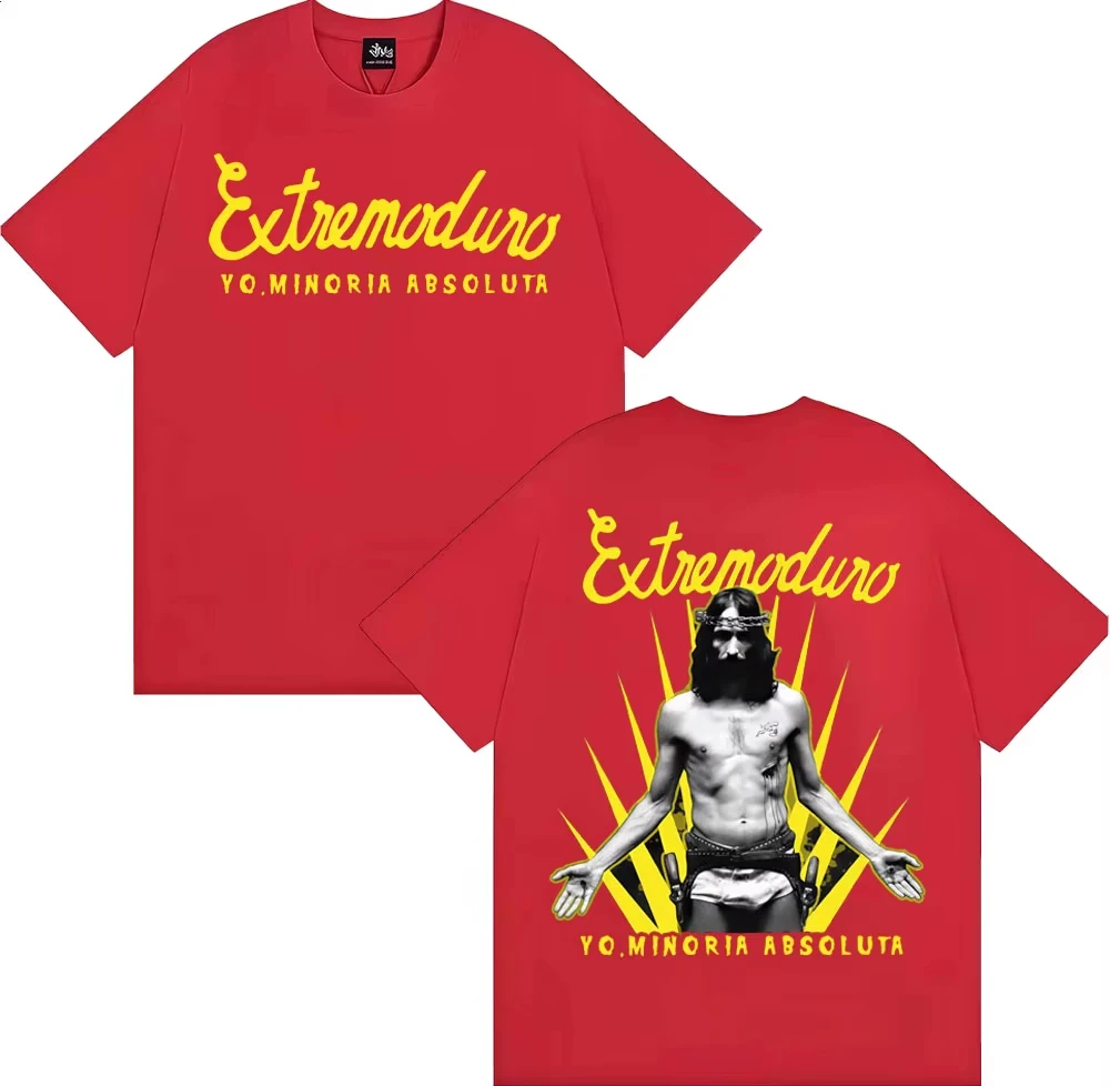 Rock Band Extremoduro Yo,minoria Absolvta T Shirts Men Women Harajuku 90s Vintage Hip Hop T-shirt Summer Tops Loose Cozy T Shirt