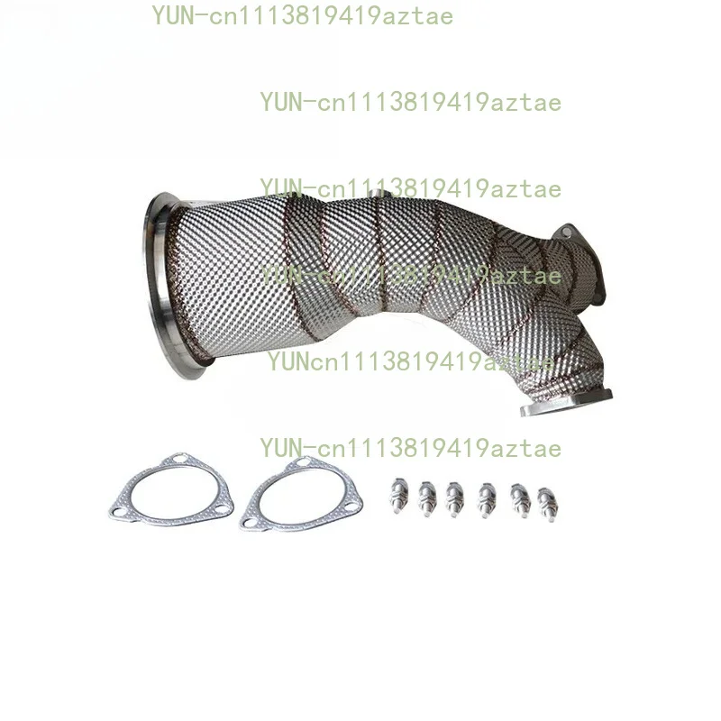Downpipe for  SQ5 B9 3.0 TFSI V6 TURBO 17-18 with Heat Shield
