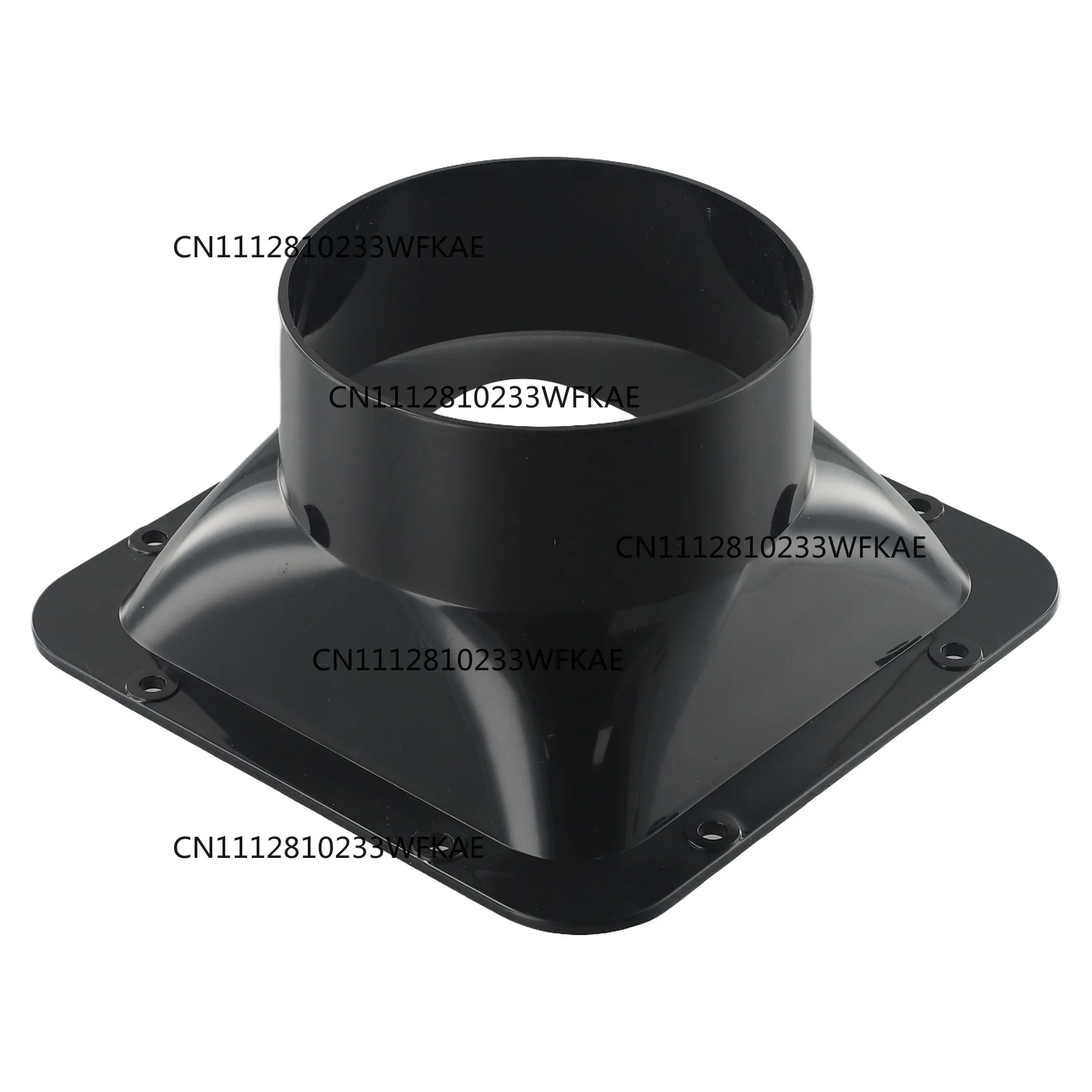 Ventilation duct flange connector, smooth ventilation equipment 110/200mm ABS material, trend and trend corrosion resistance