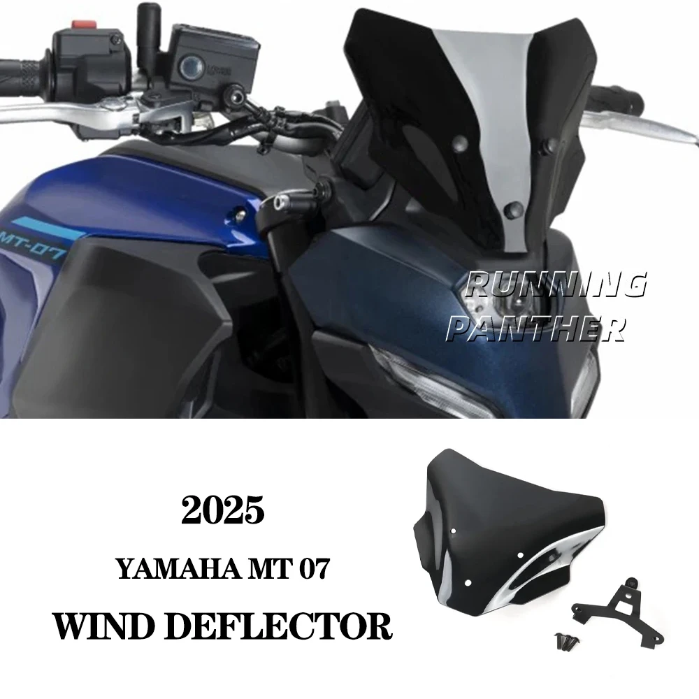 New motorcycle accessories PC Windshield air deflector in 4 colors suitable for Yamaha MT 09 MT-09 2025 ﻿