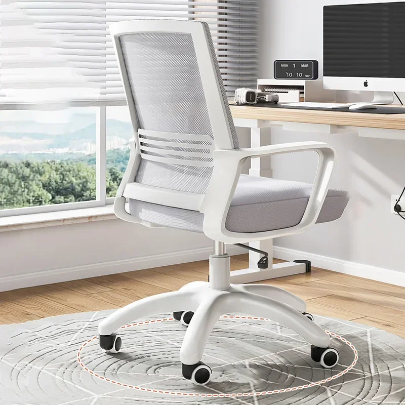 ​​Height-Adjustable Recliner Chair - Ergonomic Rocking Office Chair with Wheels, Multi-Purpose Armchair for Living Room
