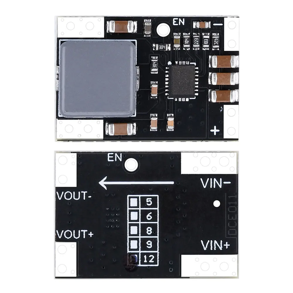 DC-DC Boost Power Module 5V/12V High-Power Lithium Battery Boost DC-DC Step up Conversion Module