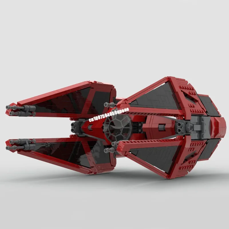 Neue 1013 Stücke Berühmte Star Battle Film Moc Krawatte Baron Spacefighter Modell Diy Kreative Ideen Kind Spielzeug Geburtstagsgeschenk Benutzerdefinierte Puzzle