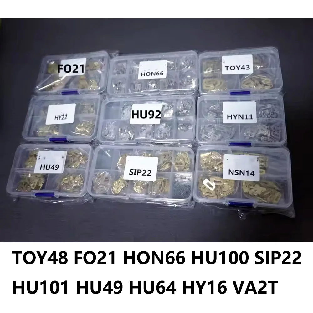 wafer Car Lock Repair Accessories Lock Reed Lock Plate TOY48 FO21 HON66 HU100 HU101 HU49 HU64 HY16 NSN14 HY22 HYN11