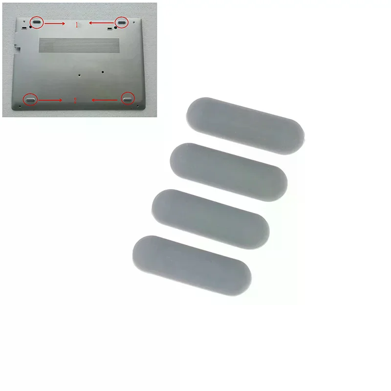 4pc/set Bottom Case Rubber Feet Laptop Replacement Feet Base Laptop Stand for Macbook Pro A1278 A1286 A1297 13/15/17 Inch