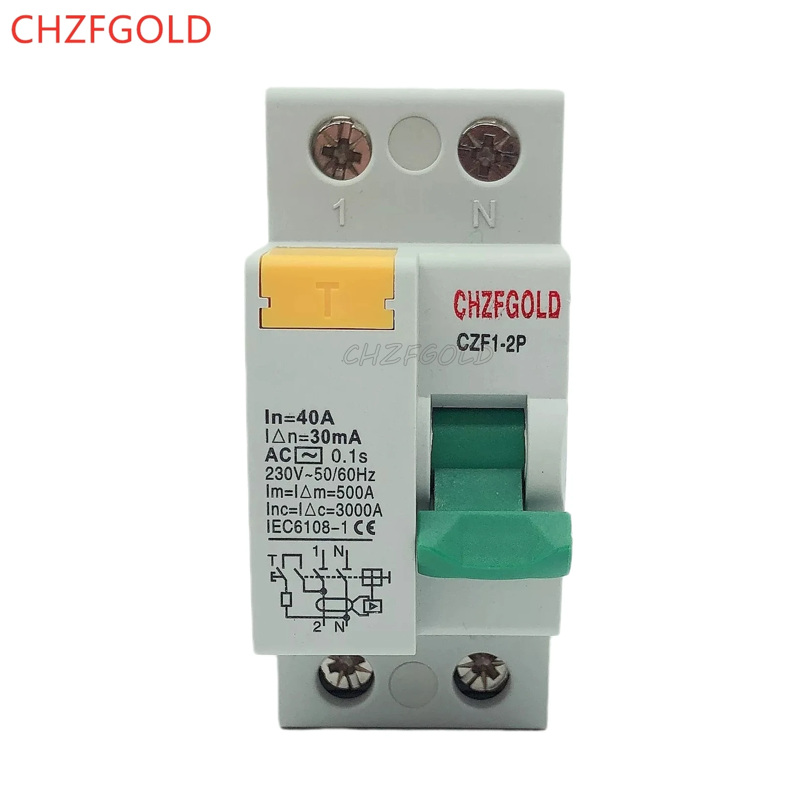 2P 4P RCCB RCBO MCB Leakage ProtectorCharging Pile Residual Current Circuit Breaker Type A/ AC Type B