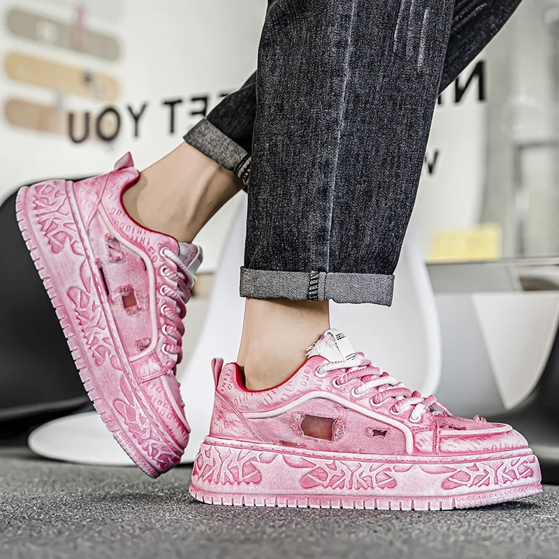 

Men's Board Shoes Classic 2025 New Trend Fashionable Niche Casual Lightweight Breathable Comfortable Low Top
