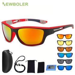 NEWBOLER Polarized Fishing Sunglasses Goggles Men's Driving Shades Male Sun Glasses Hiking Fishing Classic Sun UV400 Eyewear