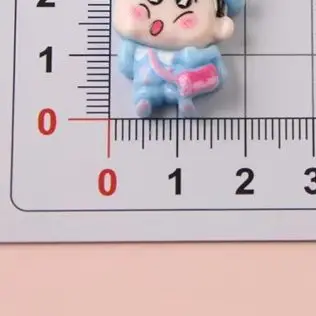 

Exquisite Anime Shinchan Series 6PCS Keychain Kawaii Cartoon Character Cute Modeling Backpack Keychain Boys and Girls Gift