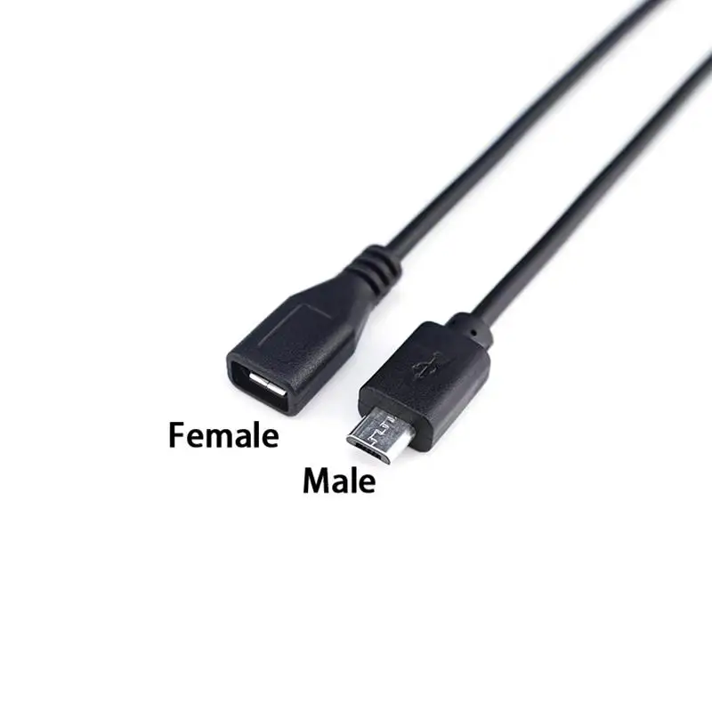 

Micro USB Jack Android Interface 4 Pin 2 Pin Male Female Power Data Charge Wire Cable Cord Connector Line E4