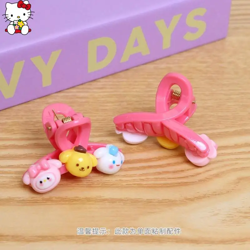 لطيف سانريوس كورومي بلدي ميلودي انتزاع صغير كليب غرامة 2 قطعة الكرتون الإسورة كليب الإنترنت المشاهير الصغيرة انتزاع كليب هدايا عيد