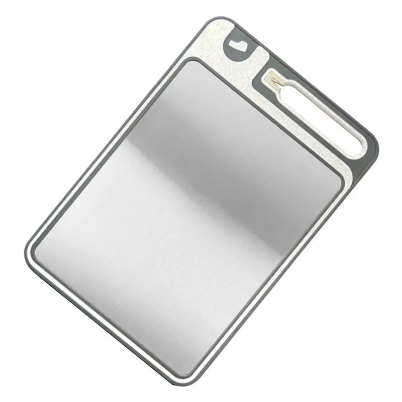 

Chopping Board Metal Chopping Boards For Kitchen Double Sided Kitchen Supplies Dishwasher Safe Camping Tools For Outdoor Fishing