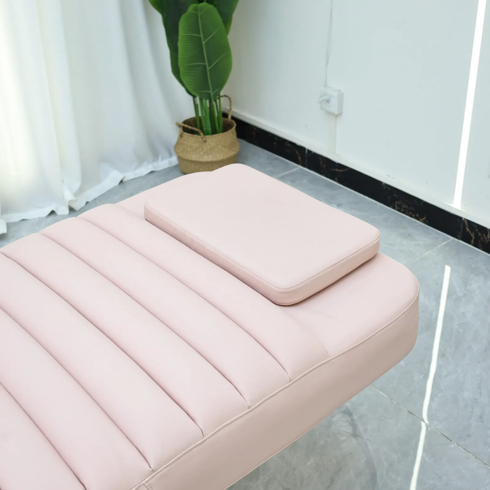 Luxuriöses elektrisches Kosmetikbett mit goldenem Untergestell, verstellbares Massagebett für Schönheitssalons, medizinisches Beauty-SPA-Therapie-Massagebett – Detail 11