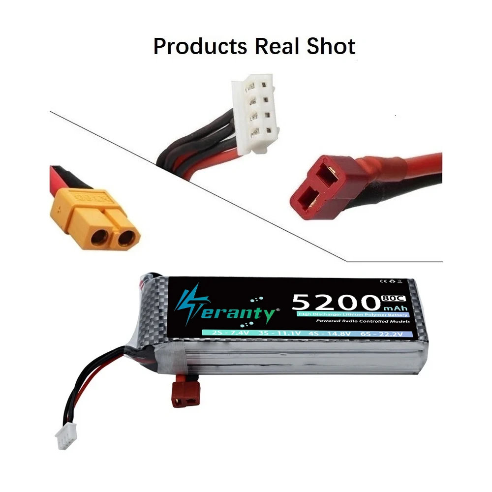 3S Lipo 11.1V 1500mAh 2200mAh 3300mAh 4200mAh 5200mAh 10800mAh Battery For RC Car Airplane Helicopter 11.1V Rechargeable Battery
