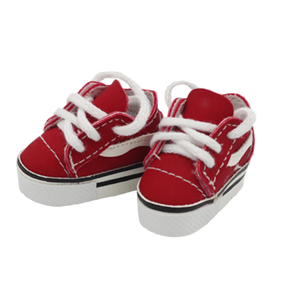 รองเท้าตุ๊กตาอุปกรณ์เสริมตุ๊กตาของเล่นสําหรับ Labubu รองเท้าแฟชั่นรองเท้าผ้าใบลําลองตุ๊กตาอุปกรณ์เสริม