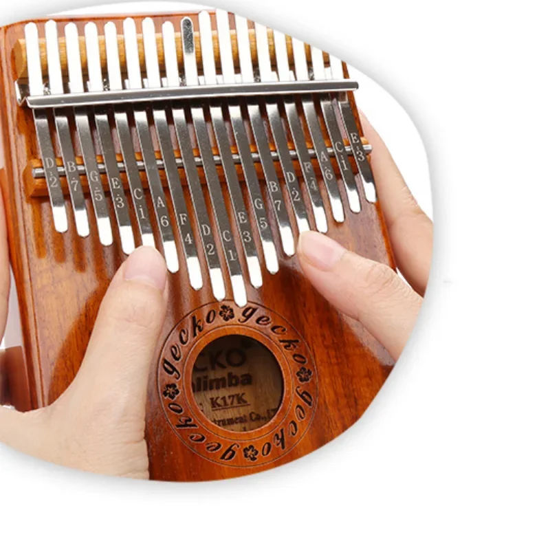 17 Key Mini Hout Kalimba Muziek Cadeau Kinderen Toetsenbord Muziekinstrument Draagbare Duim Piano Tastiera Musicale Muziekinstrument