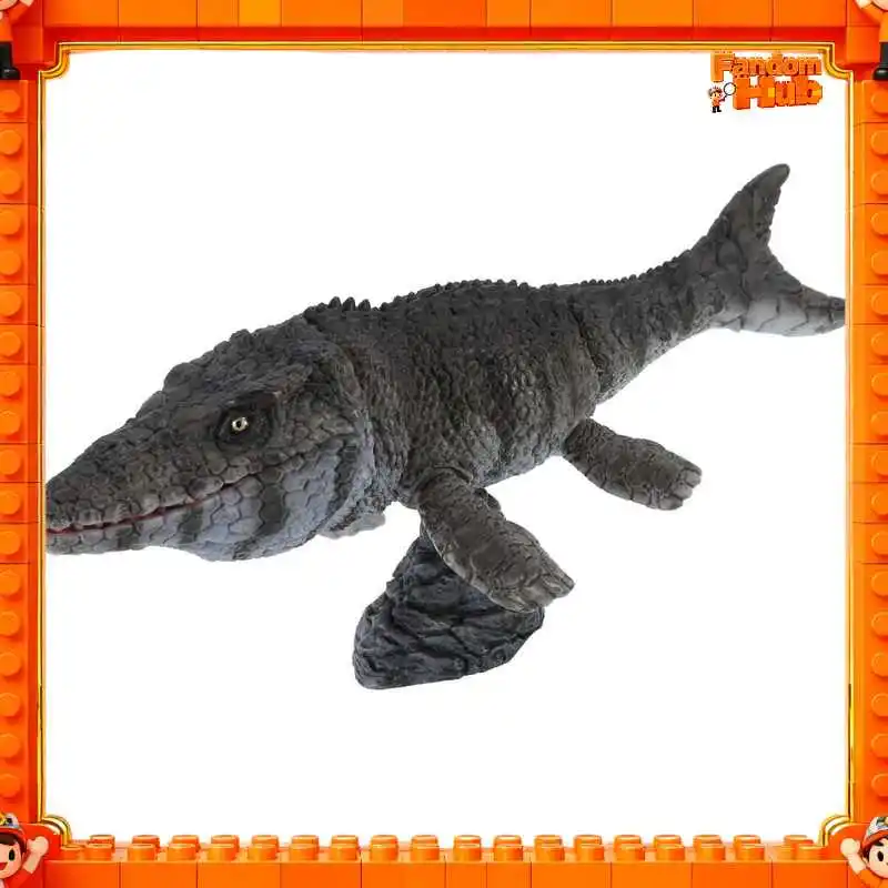 In Stock Bandai Gp Living Thing Encyclopedia Dinosaur 04 Carnotaurus Mosasaurus Spinosaurus Figure Ornament Model Toy Gift view 5